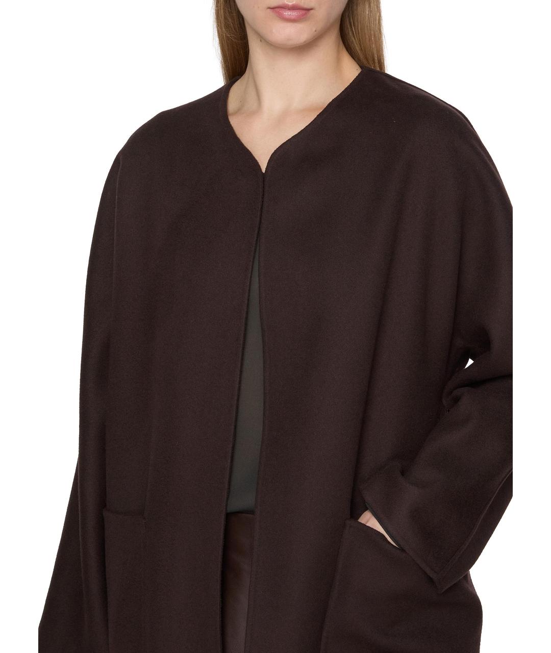 THE ROW Коричневое пальто, фото 4