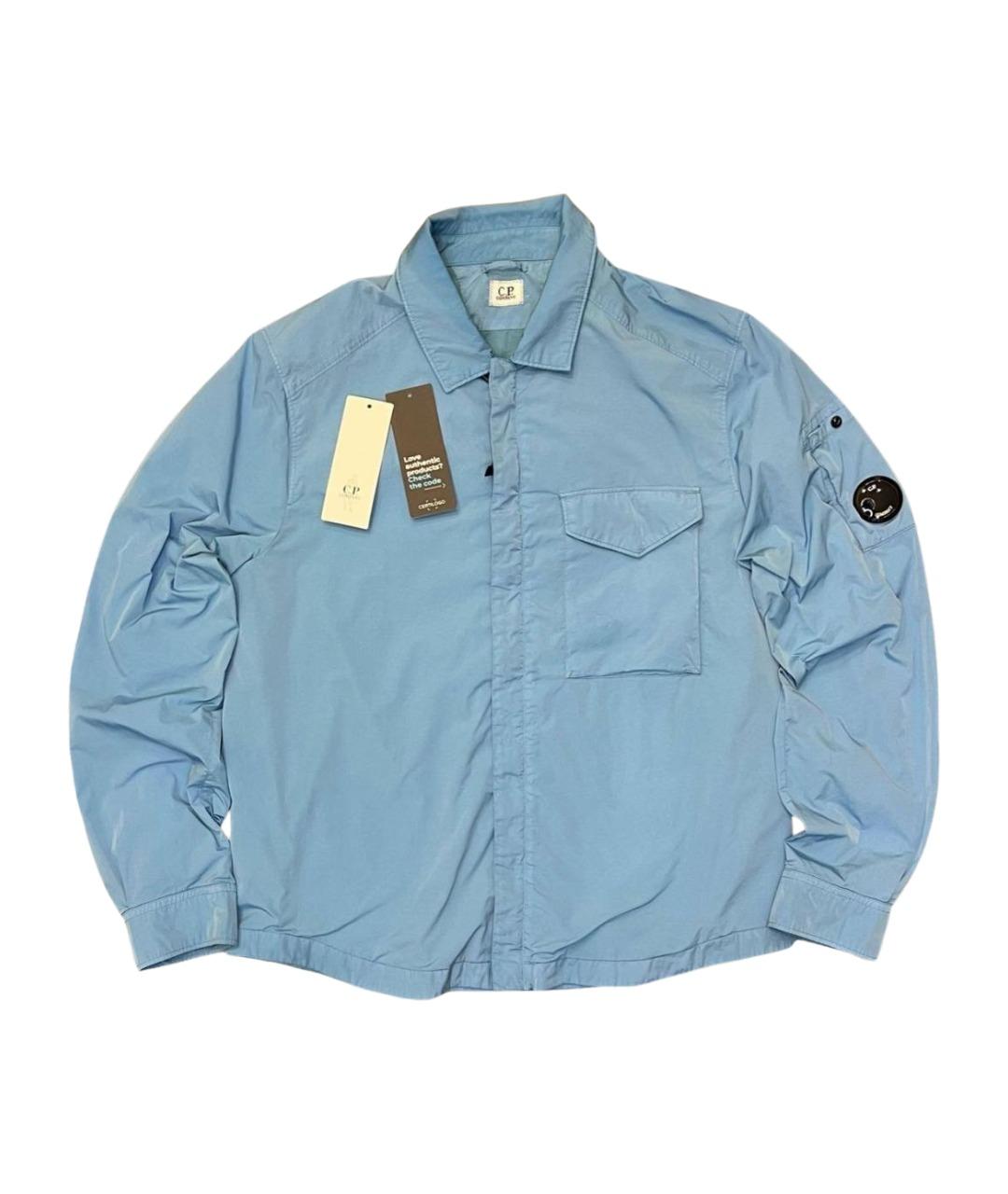 CP COMPANY Голубая синтетическая куртка, фото 1