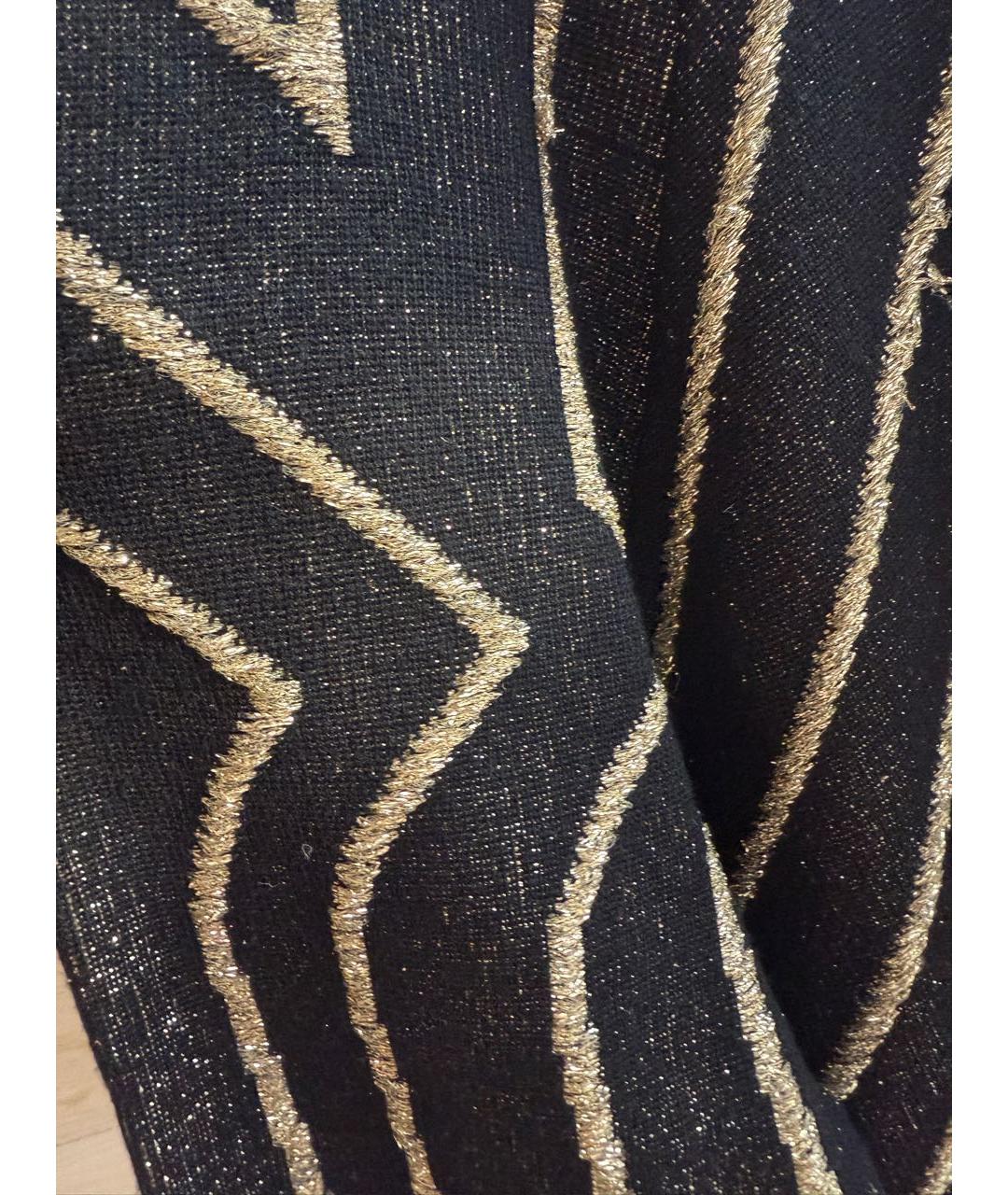 ALBERTA FERRETTI Черная шерстяная водолазка, фото 6