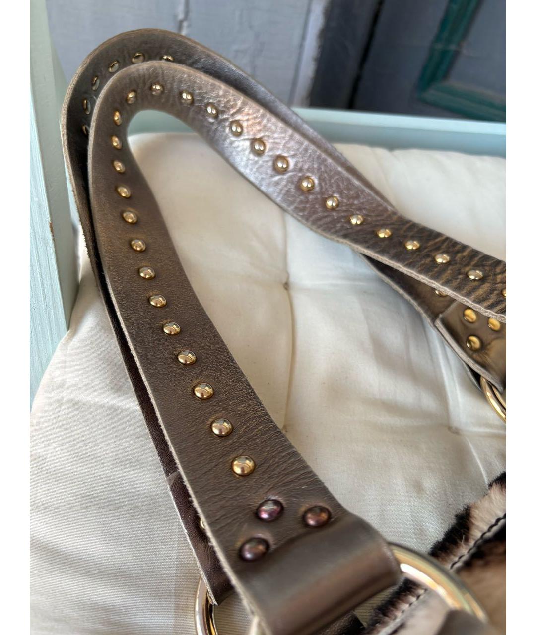 DOLCE&GABBANA Мульти меховая сумка через плечо, фото 8