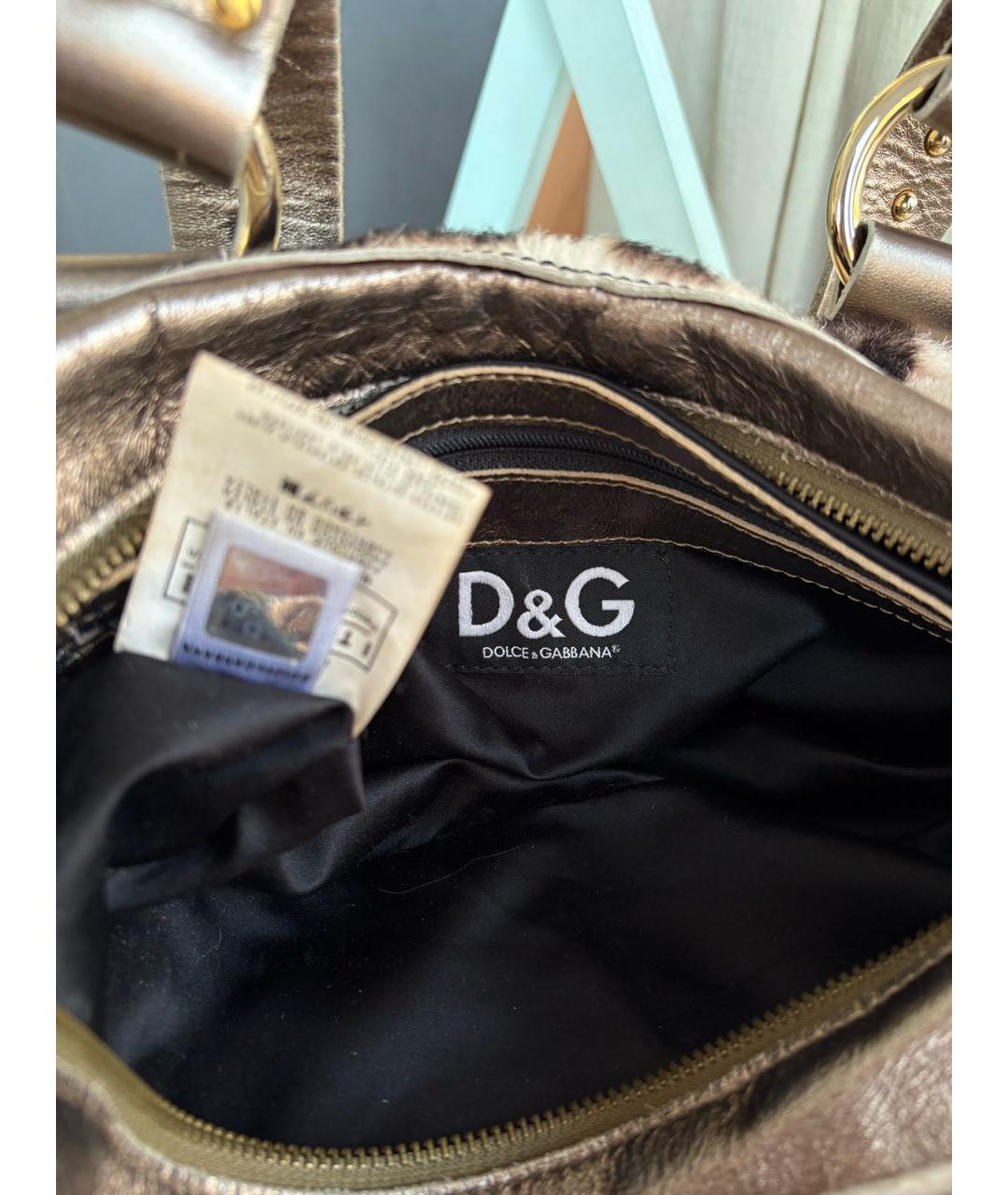 DOLCE&GABBANA Мульти меховая сумка через плечо, фото 7