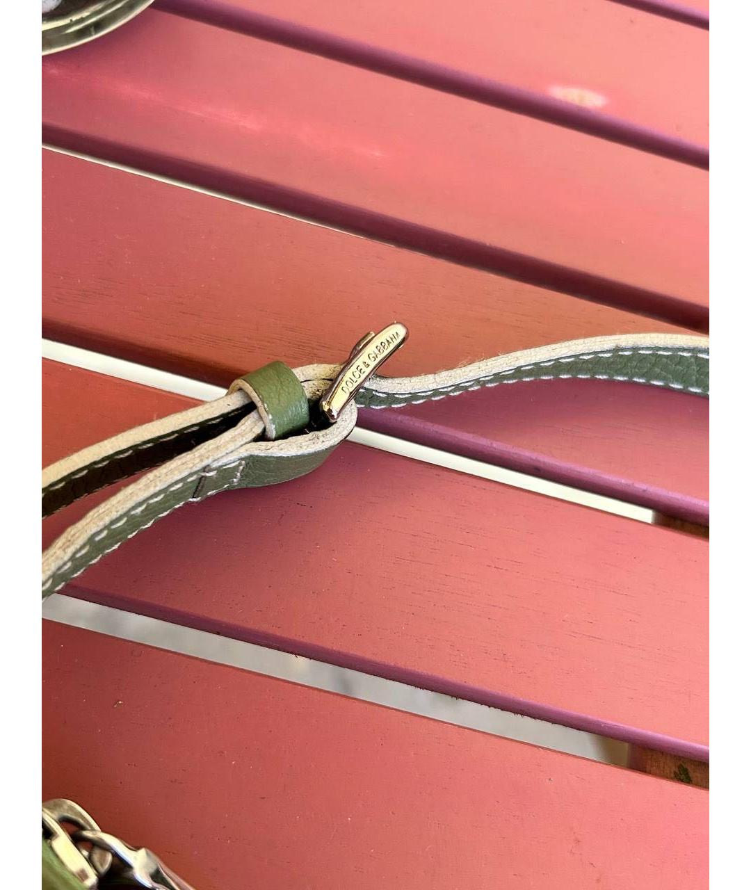 DOLCE&GABBANA Мульти кожаная сумка с короткими ручками, фото 6