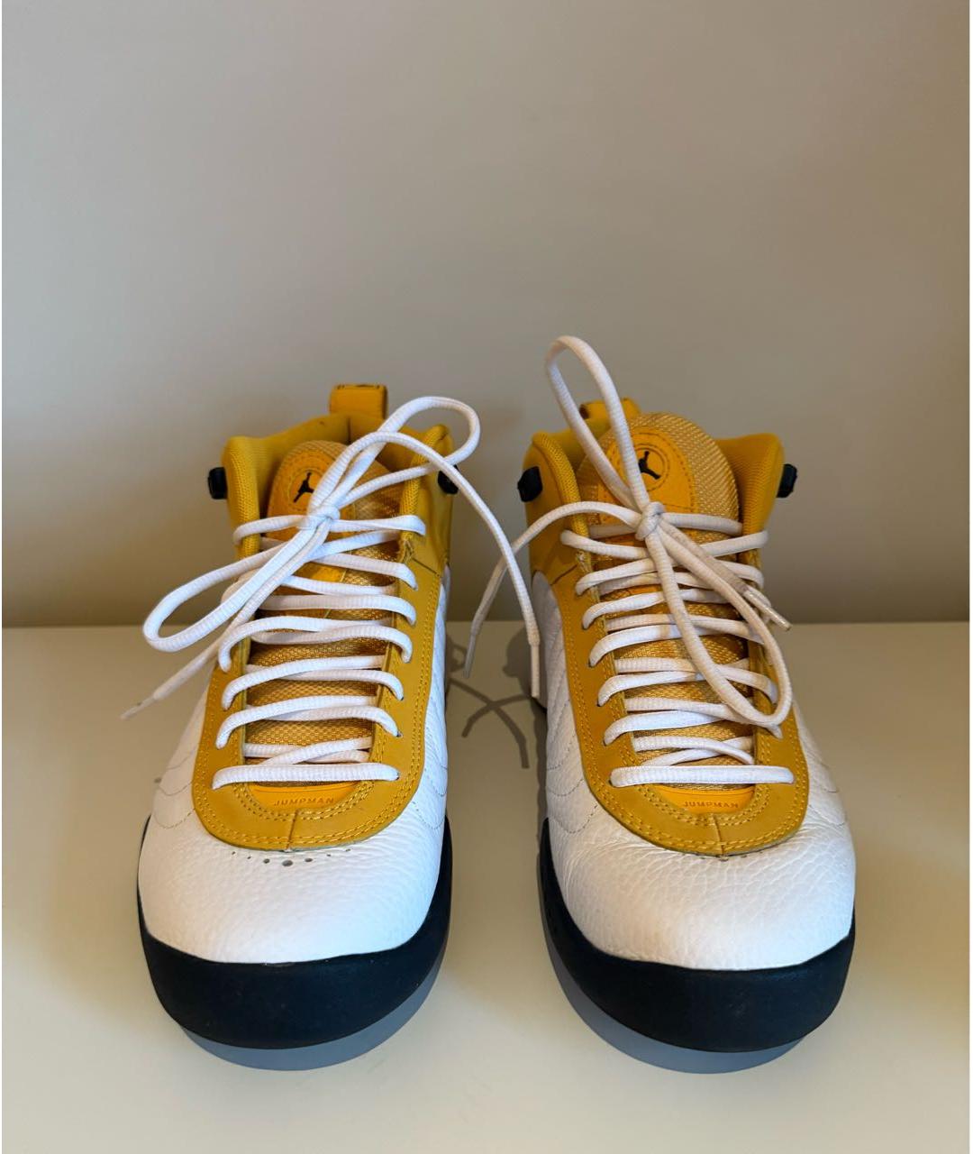 JORDAN Мульти кожаные высокие кроссовки / кеды, фото 2