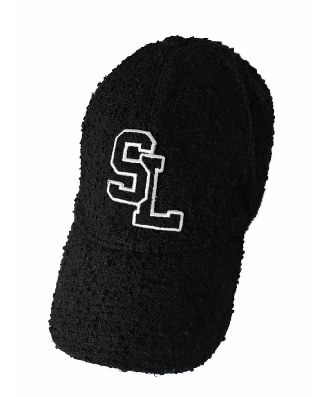 SAINT LAURENT Черная кепка, фото 1