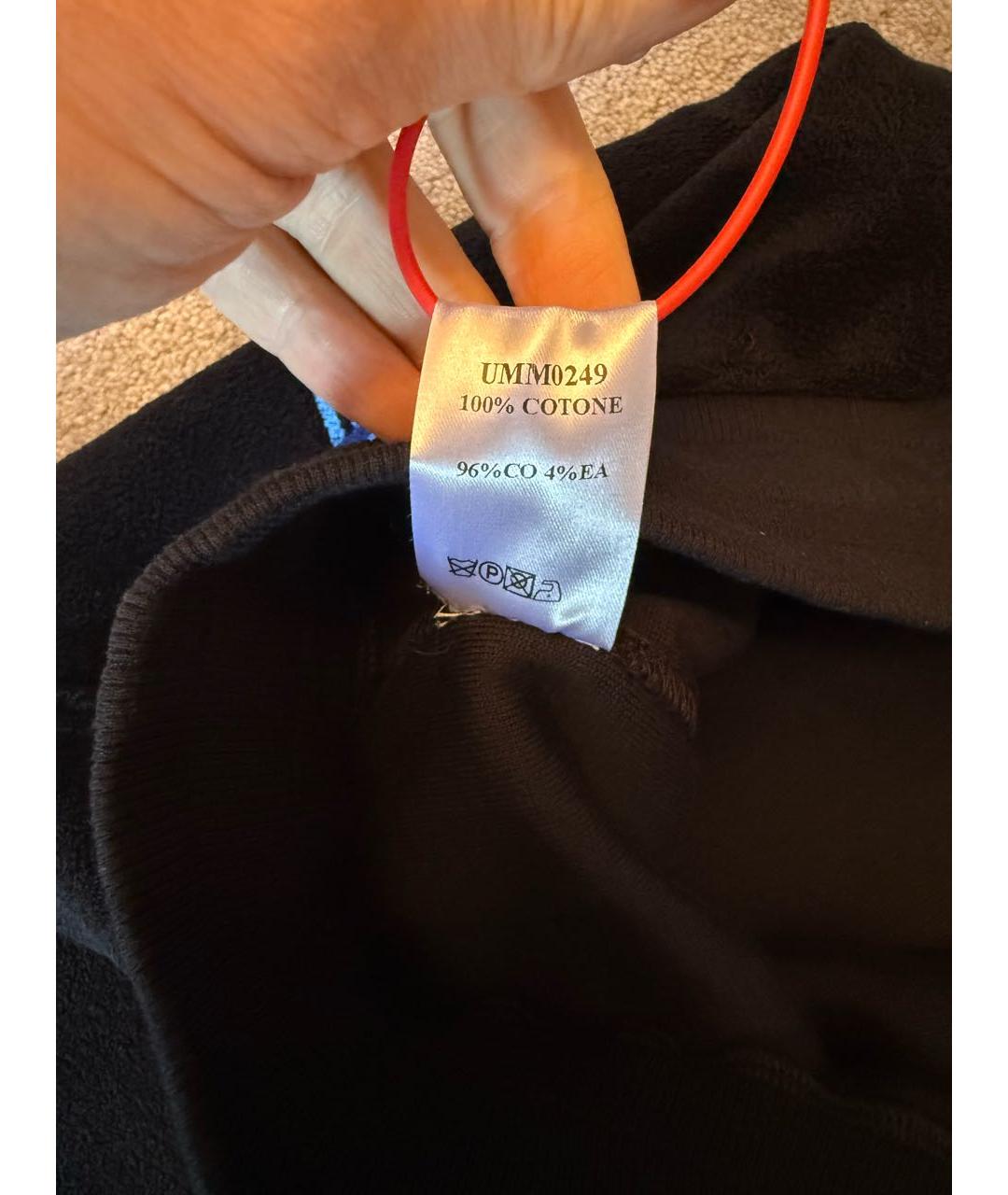 KITON Черные хлопко-эластановые повседневные брюки, фото 8