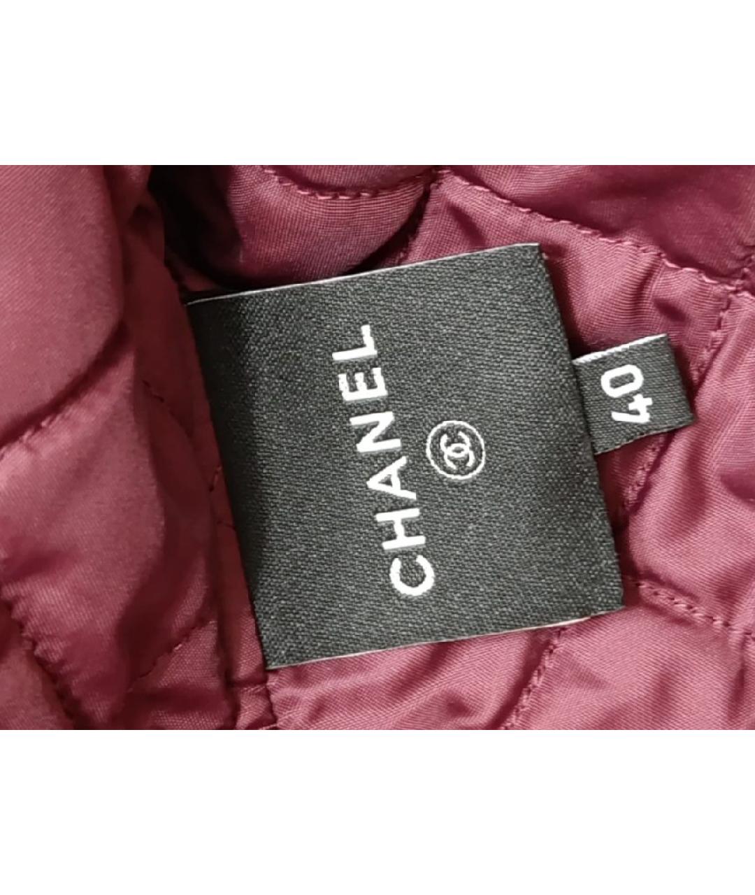 CHANEL Черная полиамидовая куртка, фото 8