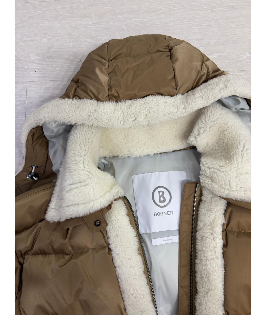 BOGNER Бежевая полиамидовая куртка, фото 3