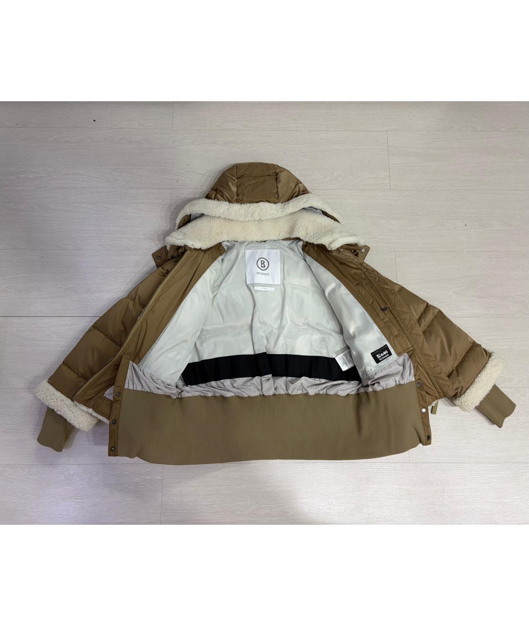 BOGNER Бежевая полиамидовая куртка, фото 2