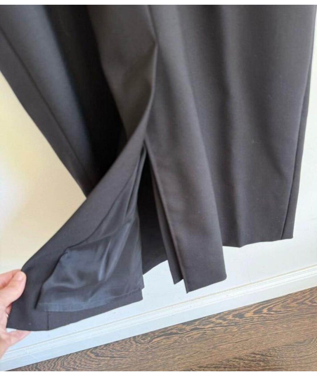 SPORTMAX Черное шерстяное платье, фото 7