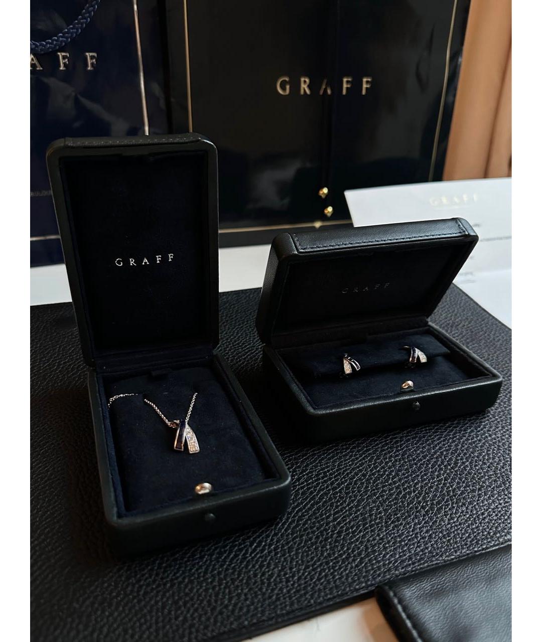 GRAFF Синий комплект из белого золота, фото 8