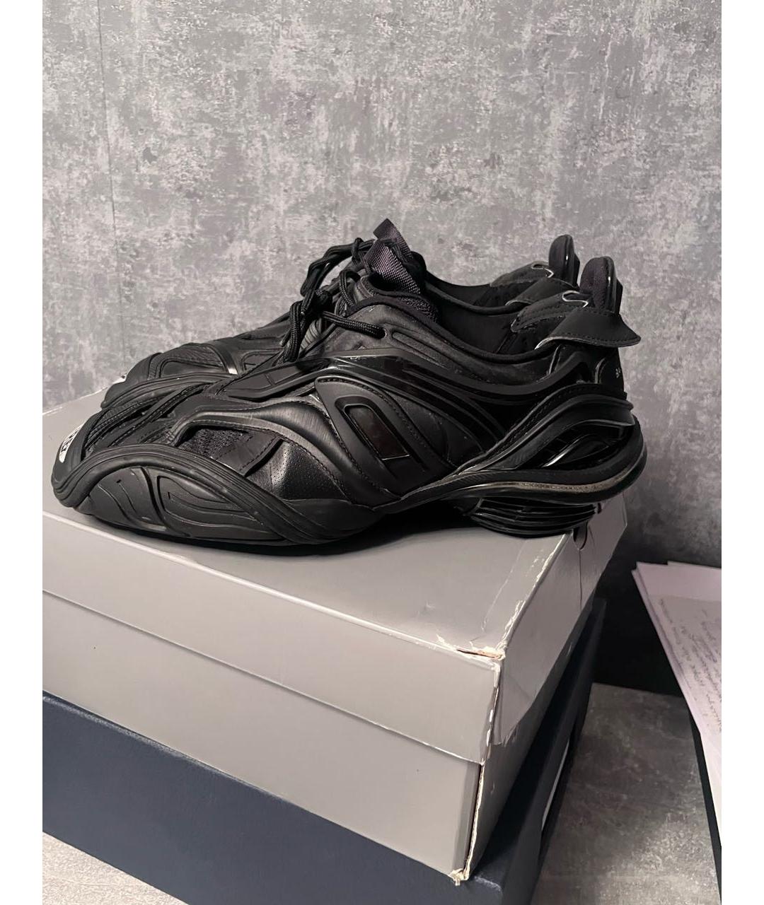 BALENCIAGA Черные низкие кроссовки / кеды, фото 7