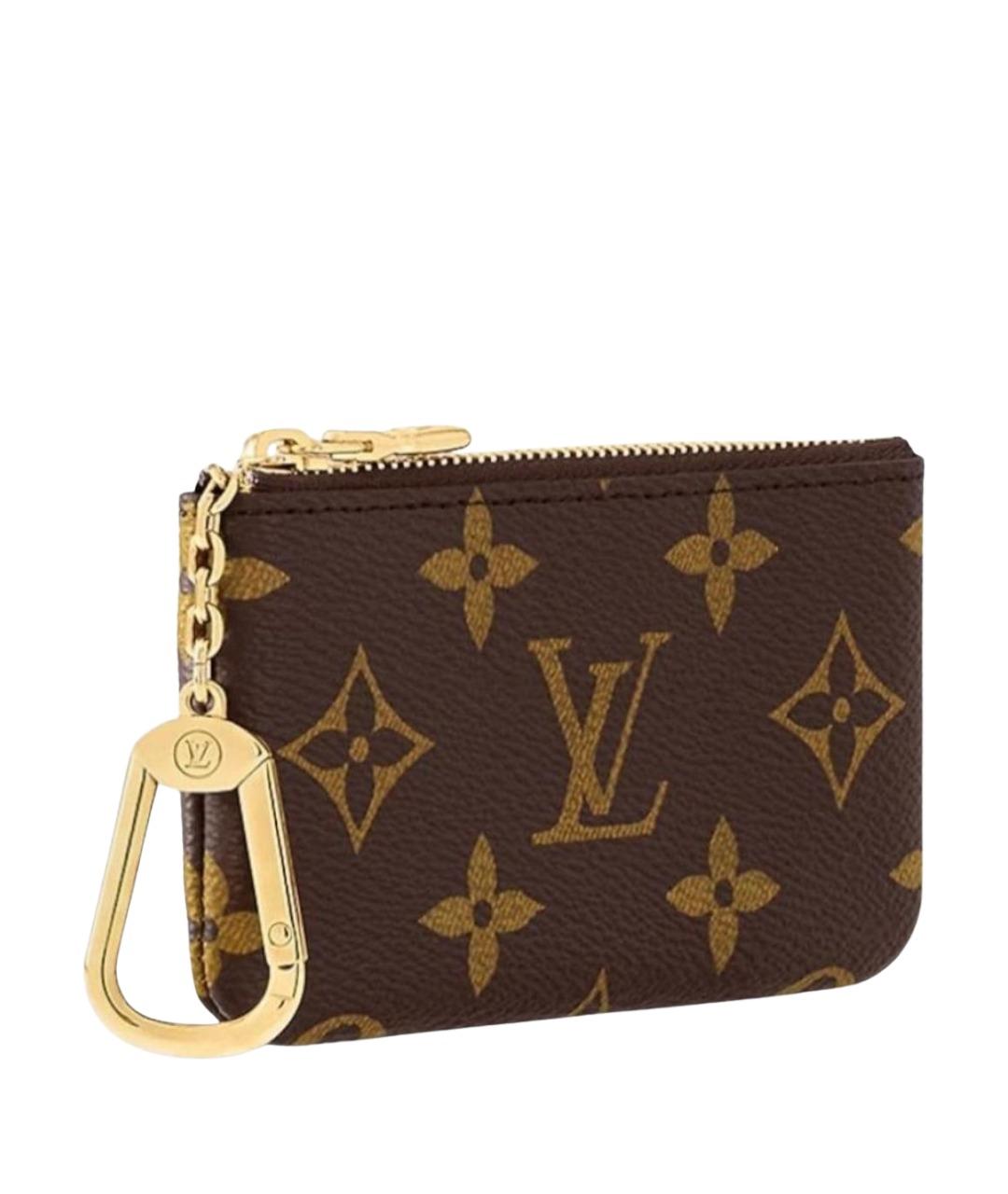 LOUIS VUITTON Коричневый кошелек, фото 1