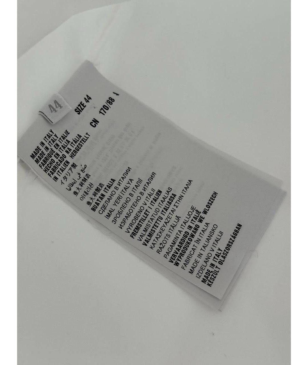 PRADA Белая хлопковая майка, фото 5