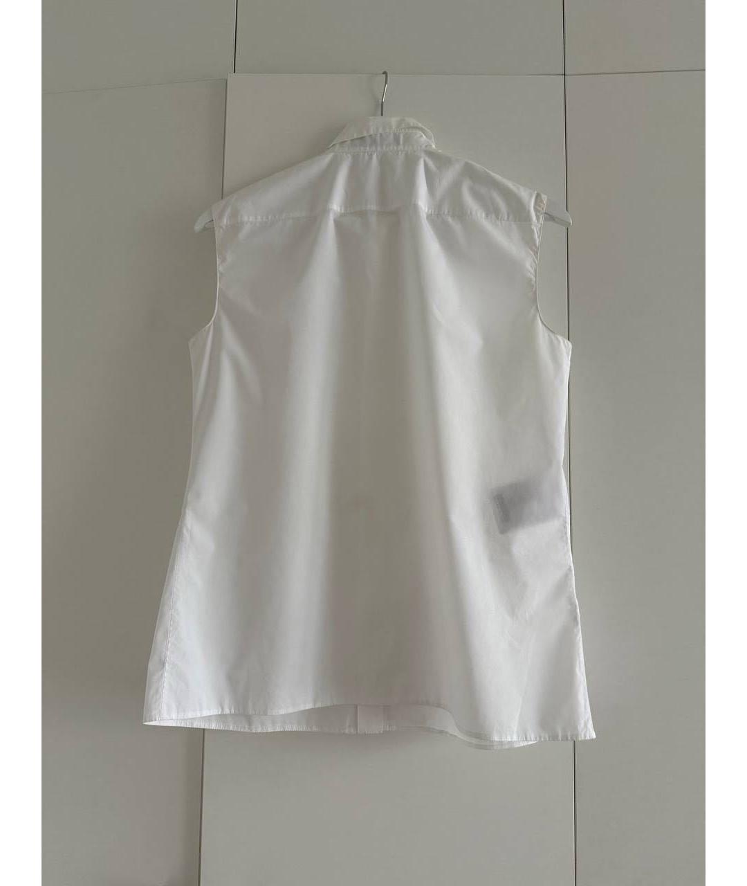 PRADA Белая хлопковая майка, фото 3