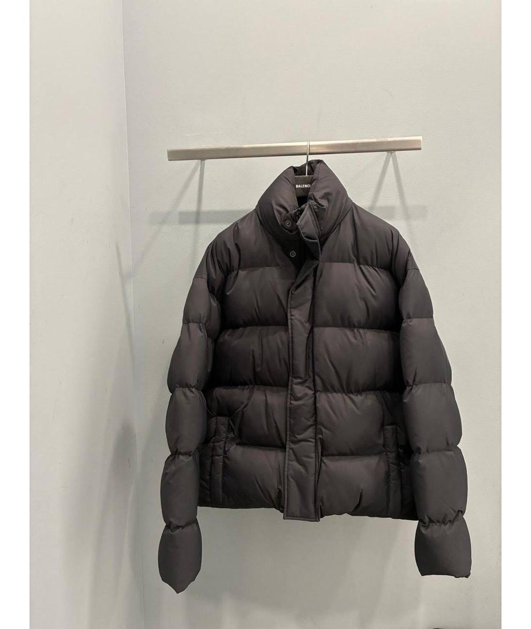 BALENCIAGA Черный пуховик, фото 7