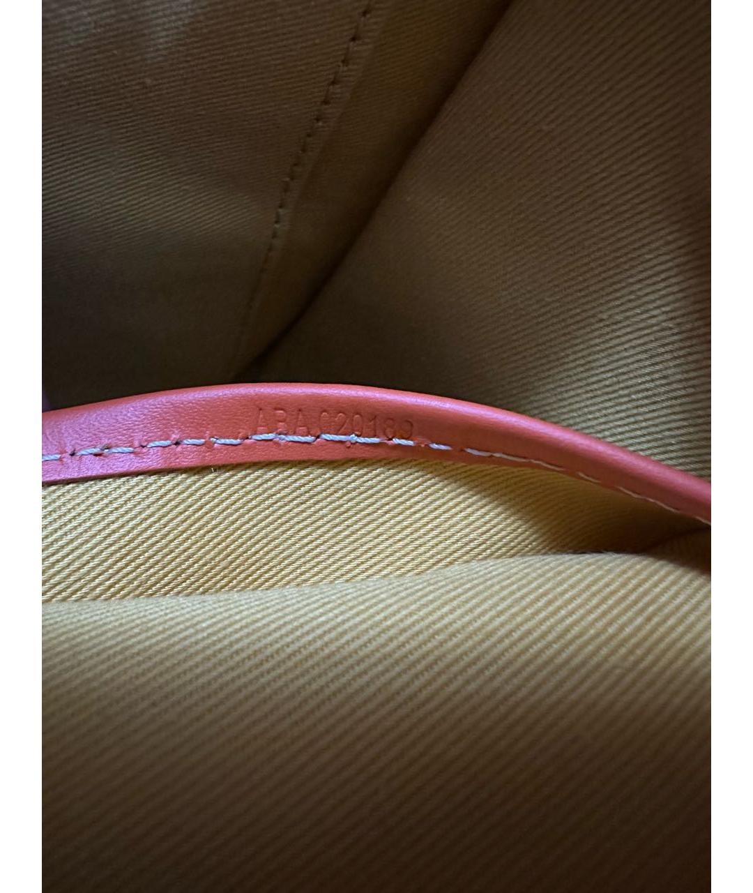 GOYARD Оранжевая кожаная сумка на плечо, фото 7