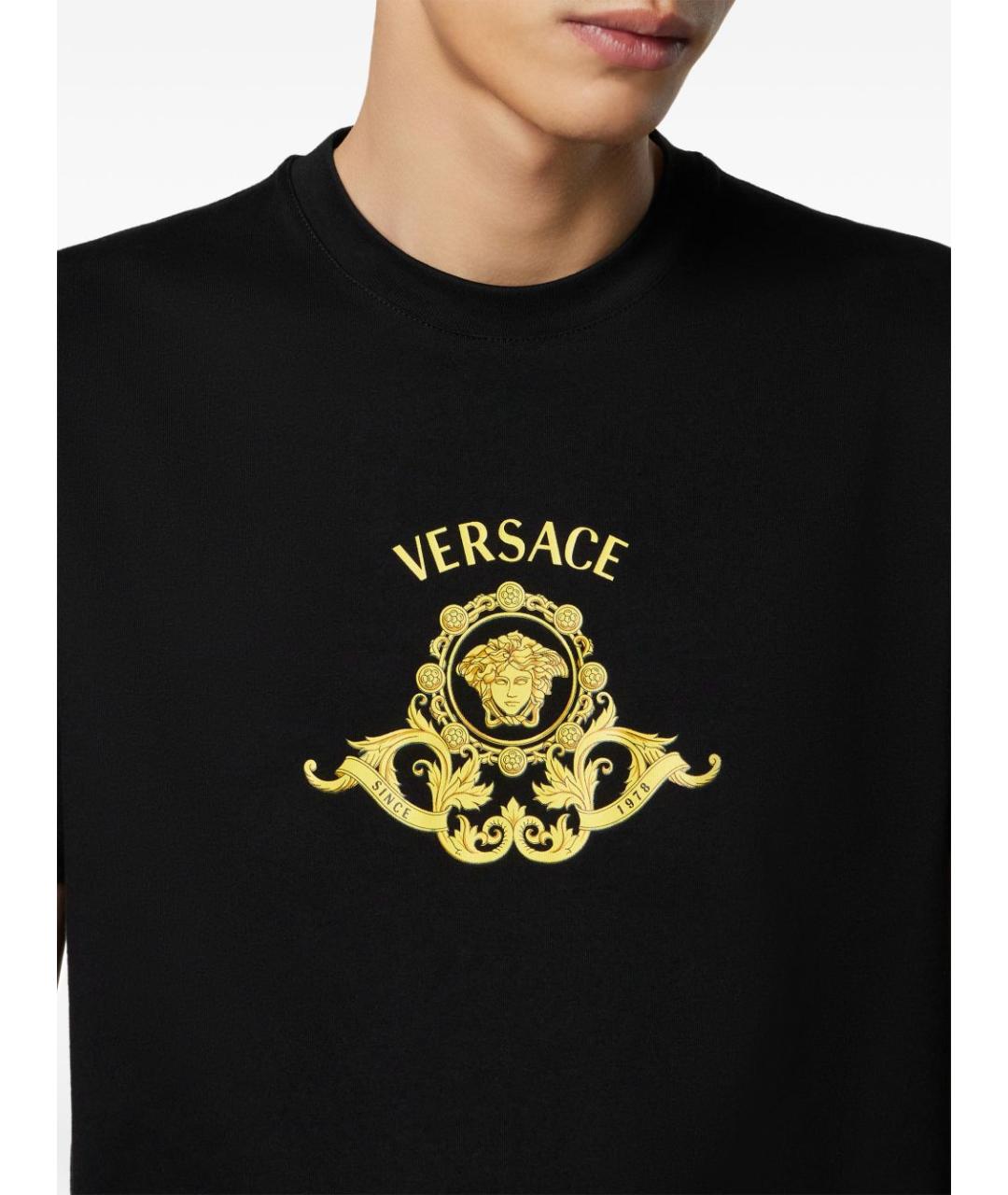 VERSACE Хлопковая футболка, фото 2