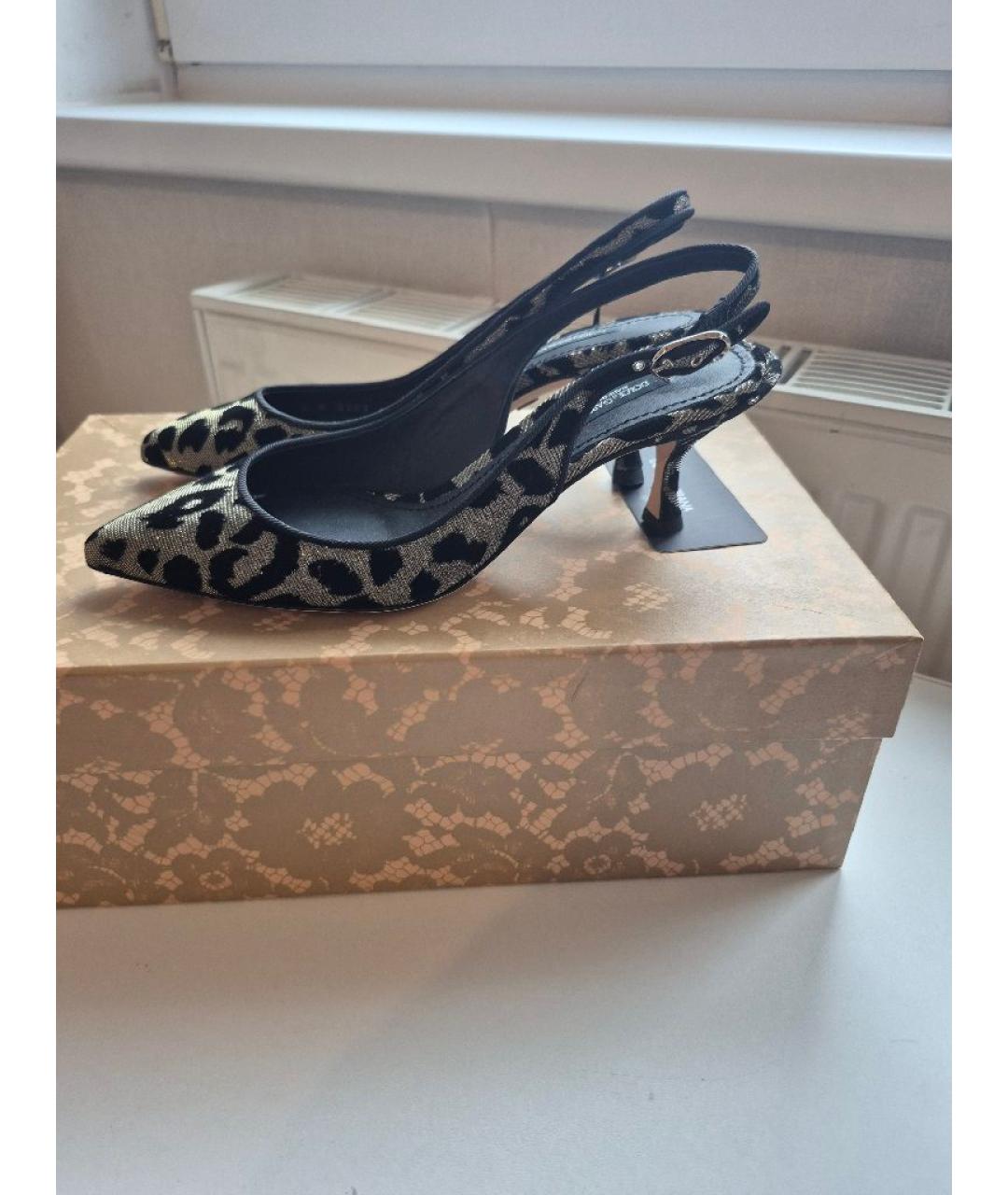 DOLCE&GABBANA Мульти туфли, фото 3