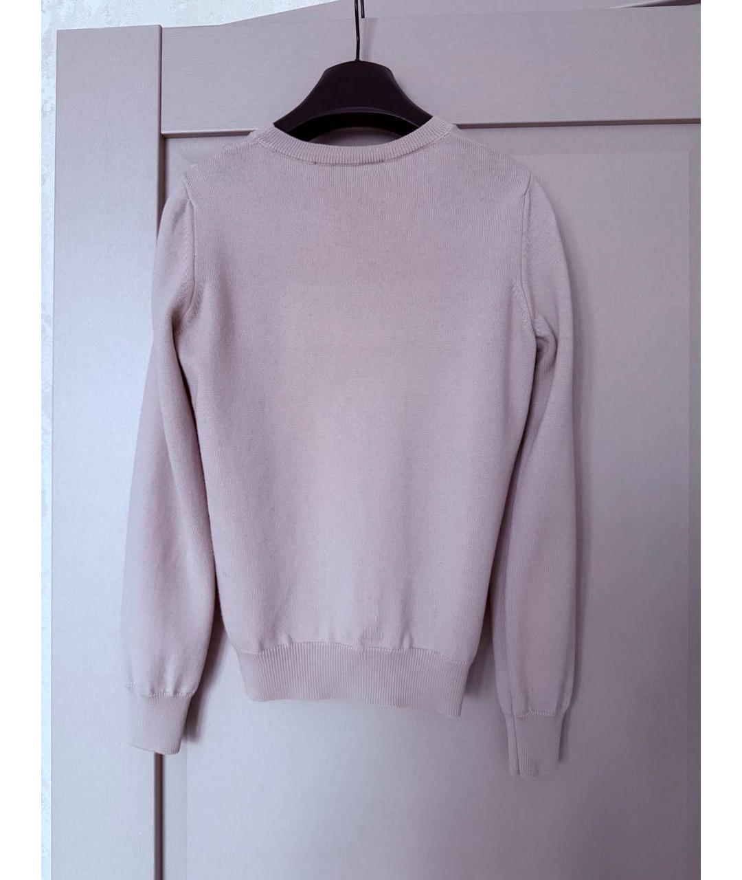 PHILIPP PLEIN Фиолетовый шерстяной джемпер / свитер, фото 5