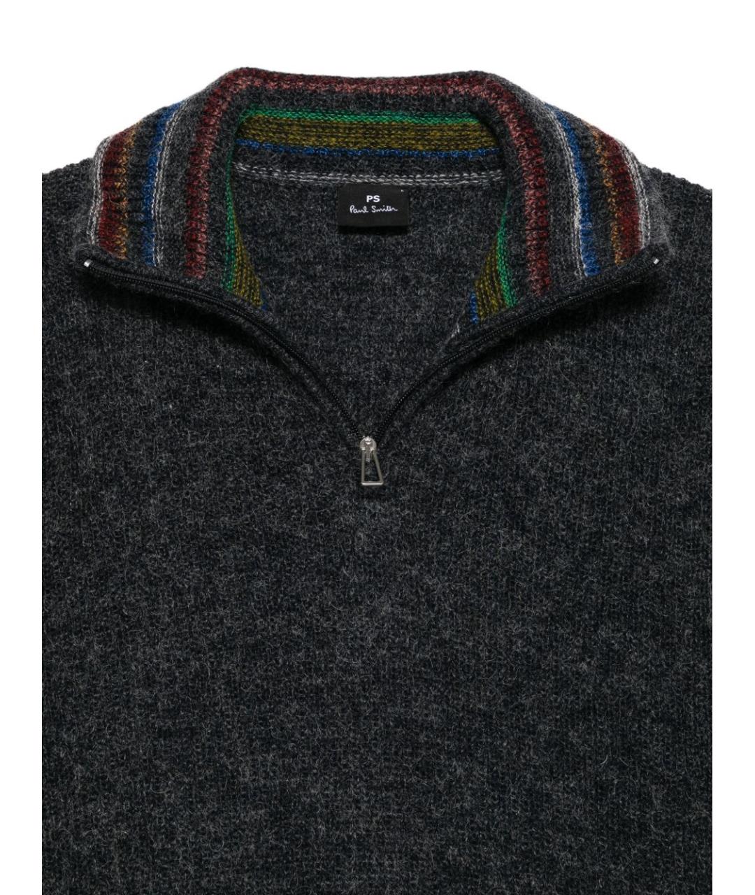 PAUL SMITH Черный джемпер / свитер, фото 3