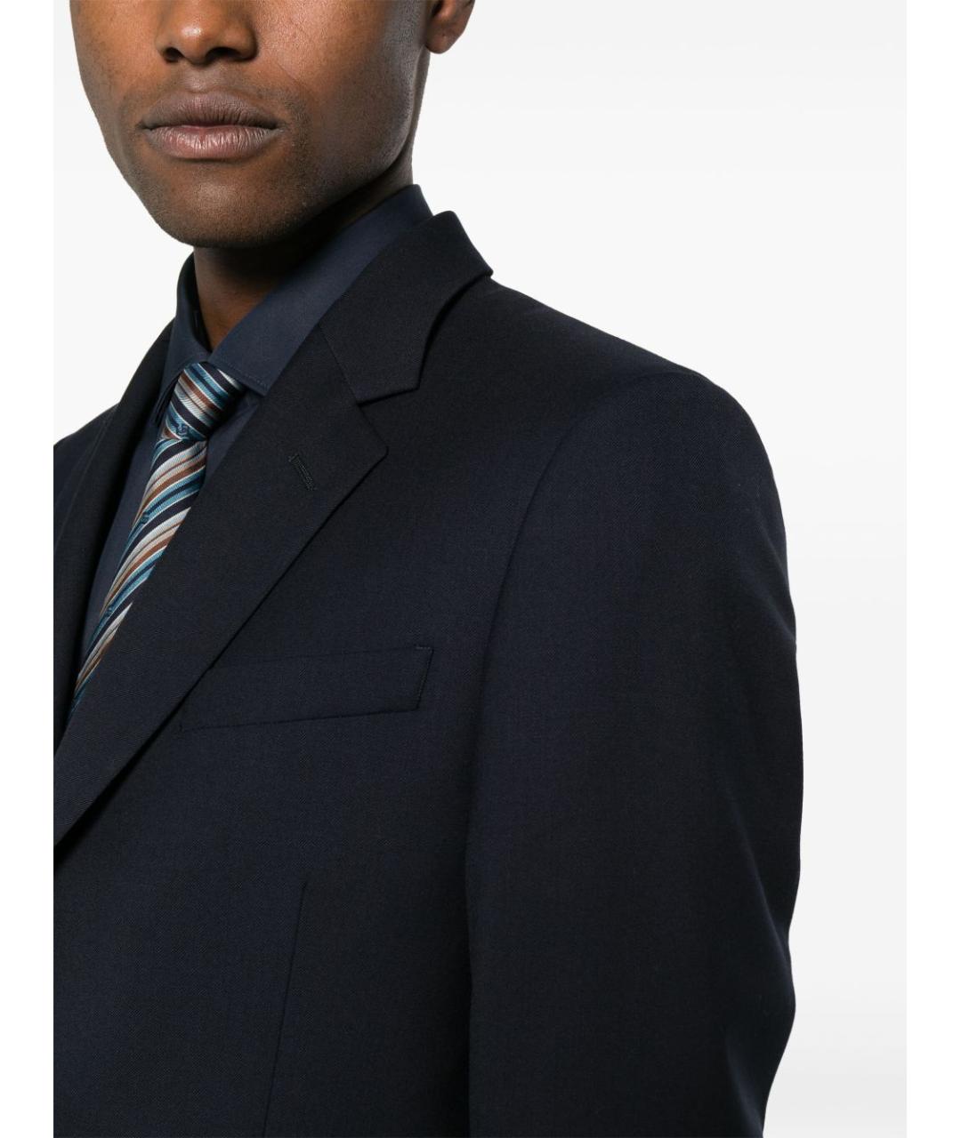 PAUL SMITH Темно-синий классический костюм, фото 4