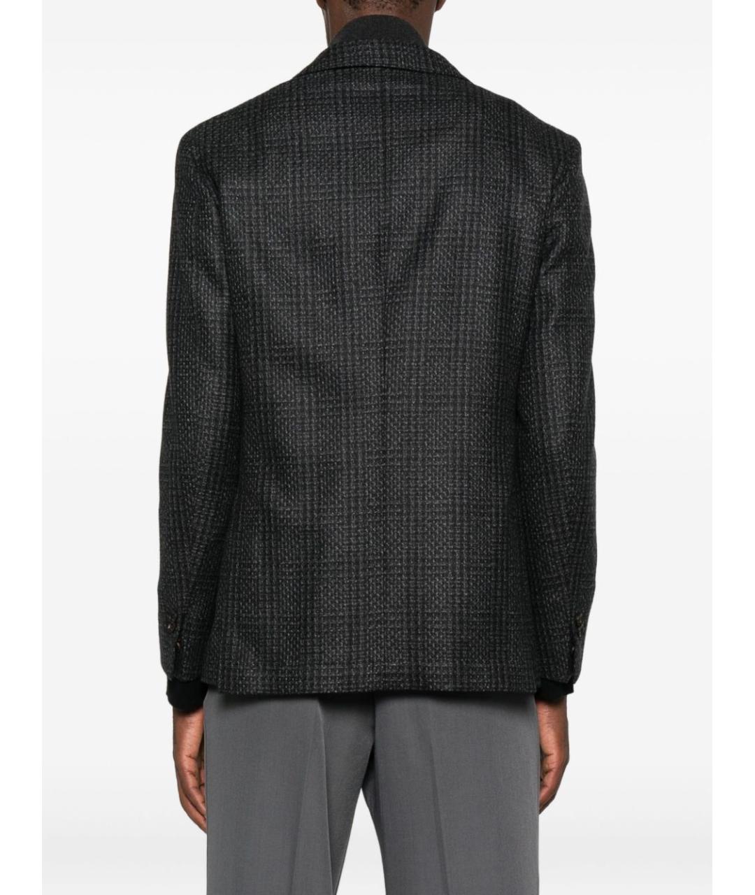 CORNELIANI Серый шерстяной пиджак, фото 3