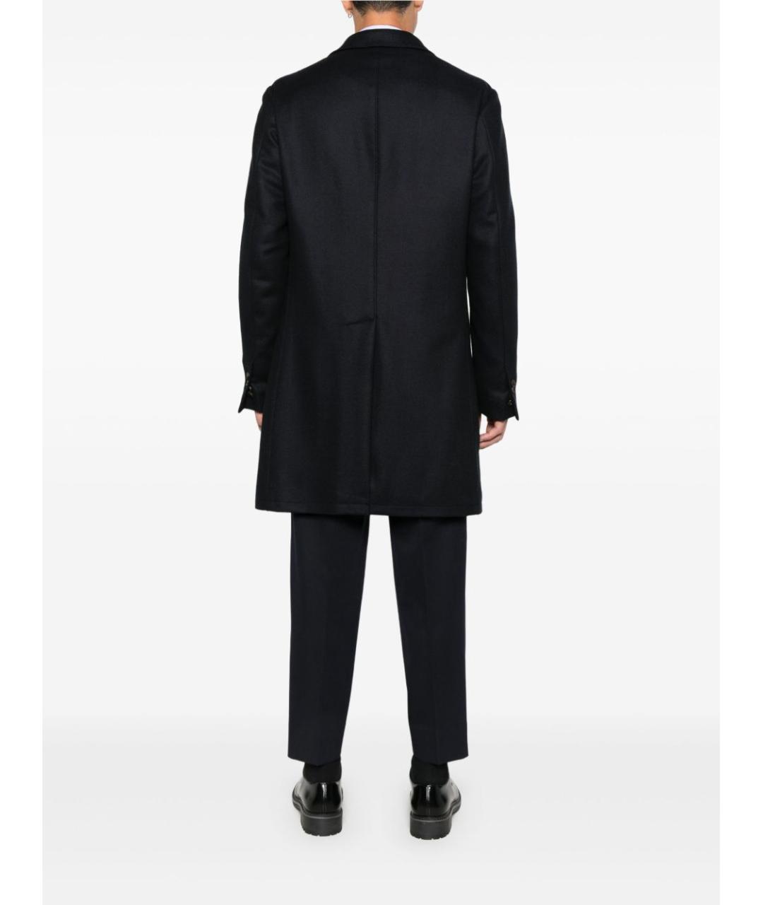 CORNELIANI Синее шерстяное пальто, фото 5