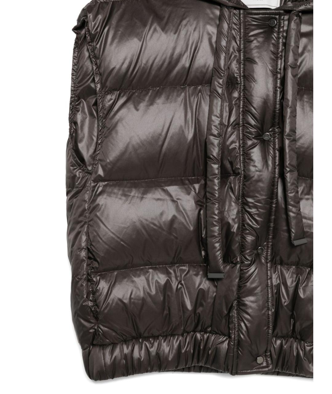 ANTONELLI FIRENZE Коричневый полиамидовый жилет, фото 3