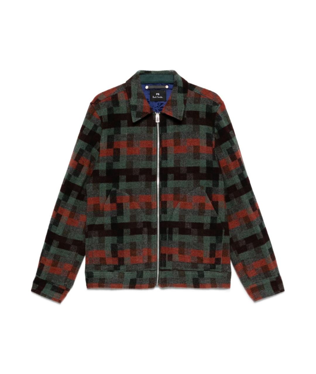 PAUL SMITH Мульти шерстяная куртка, фото 1