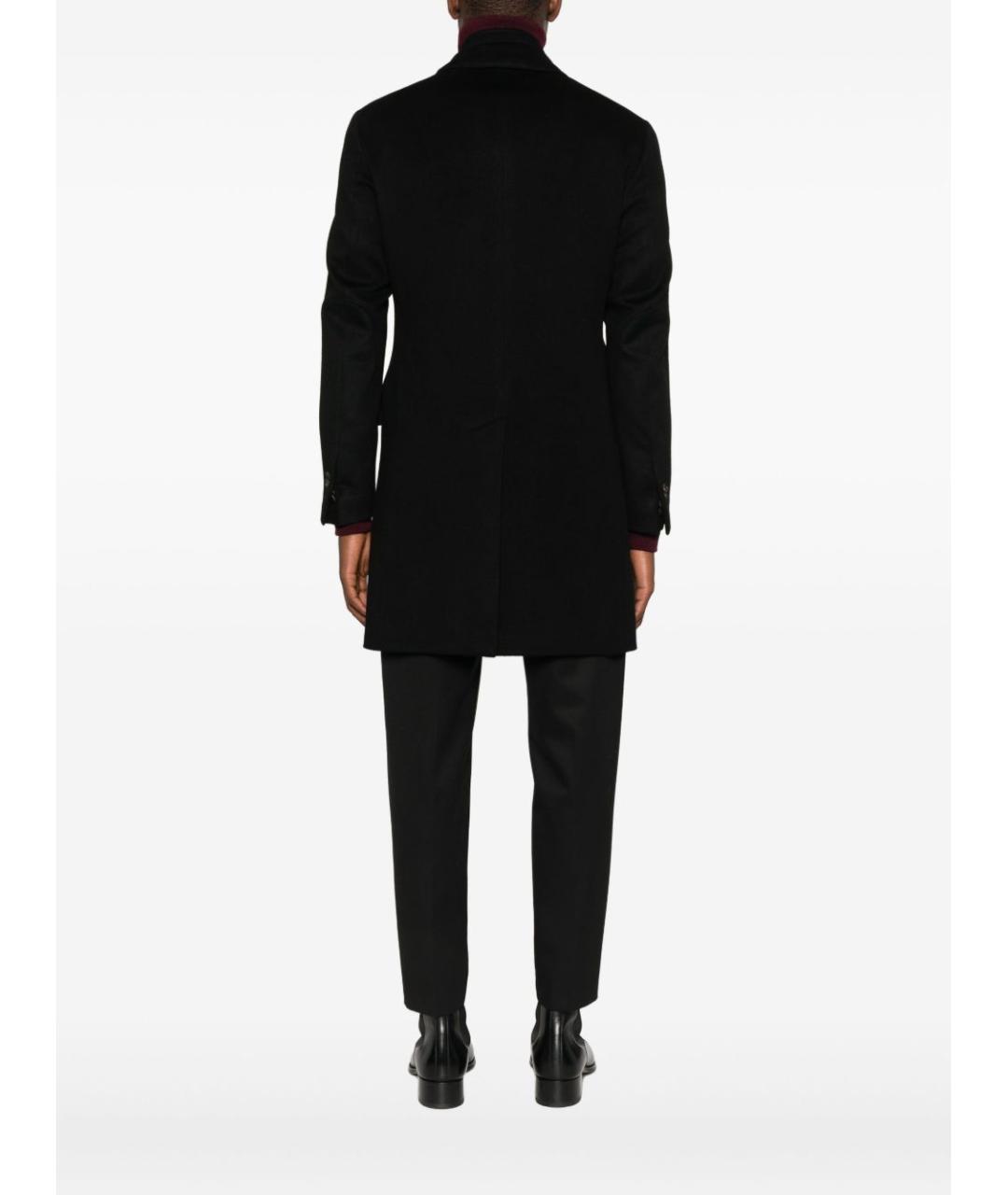 CORNELIANI Черное шерстяное пальто, фото 4