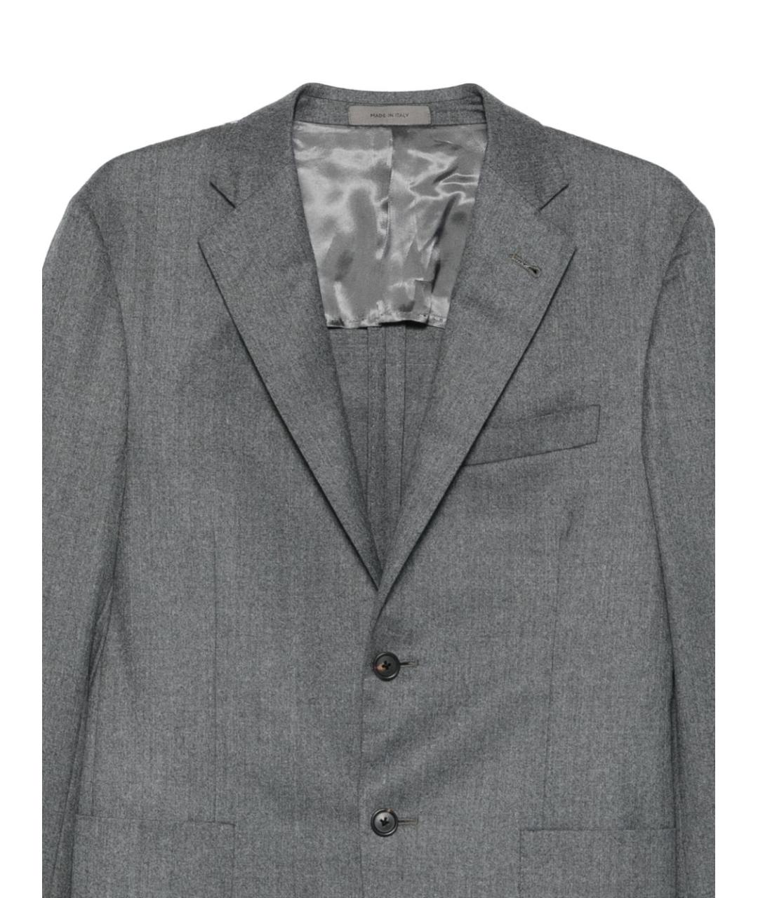 CORNELIANI Серый классический костюм, фото 3