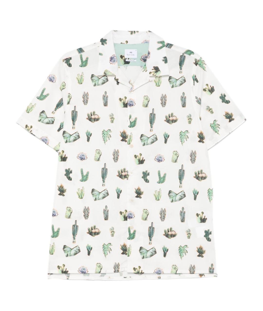 PAUL SMITH Белая хлопковая классическая рубашка, фото 1