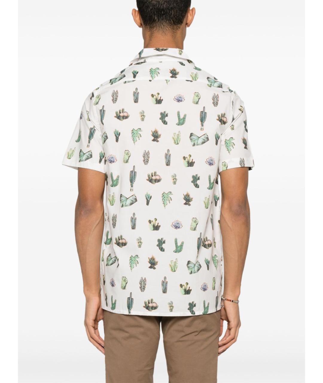 PAUL SMITH Белая хлопковая классическая рубашка, фото 2