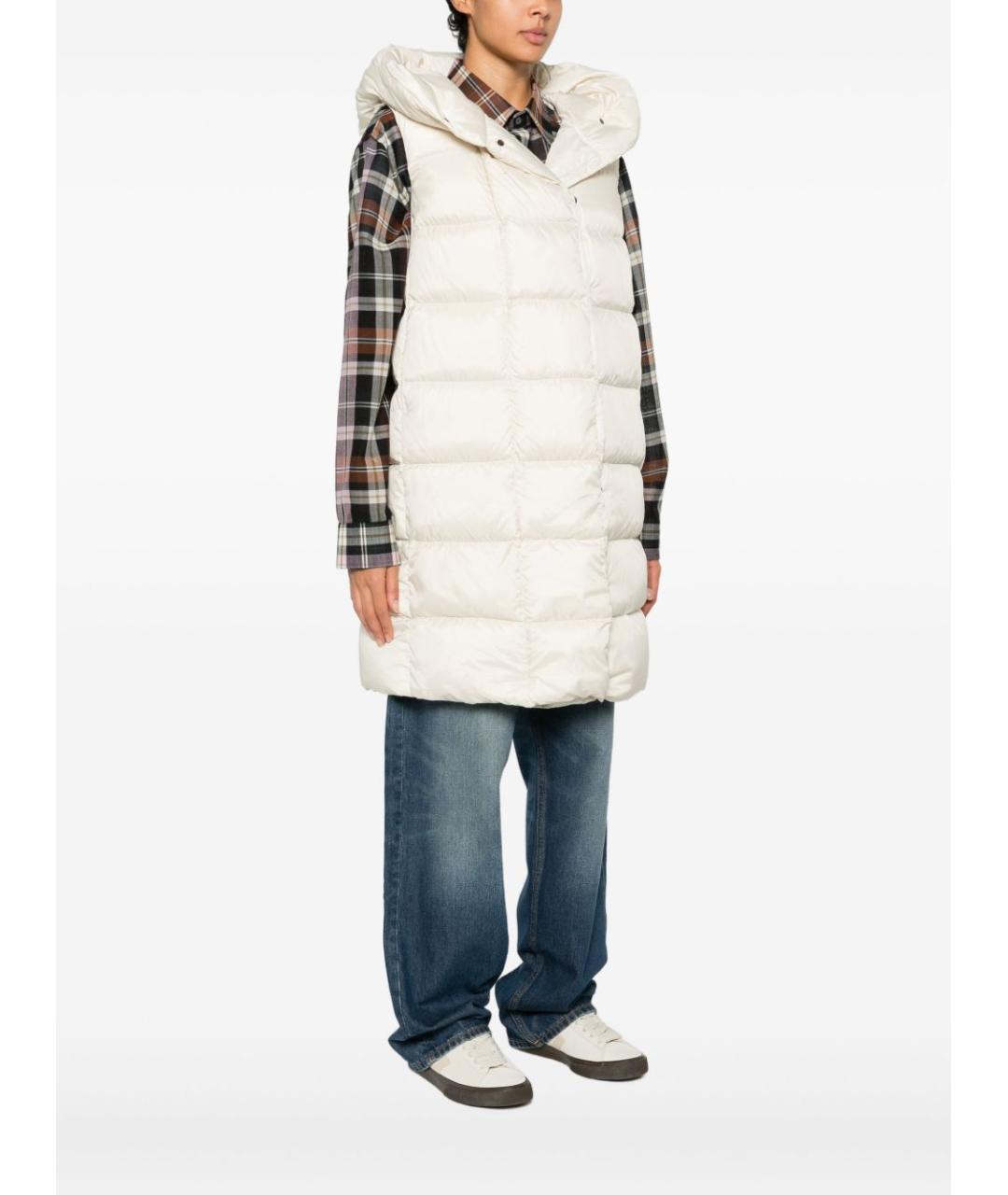 PEUTEREY Белый полиэстеровый жилет, фото 2