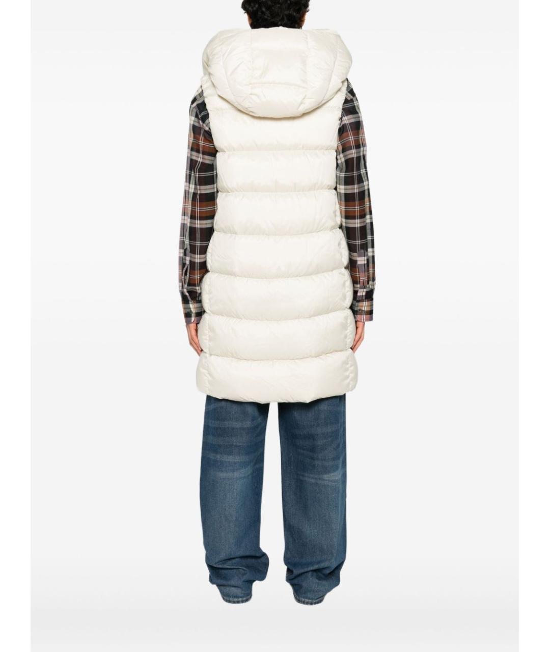 PEUTEREY Белый полиэстеровый жилет, фото 5