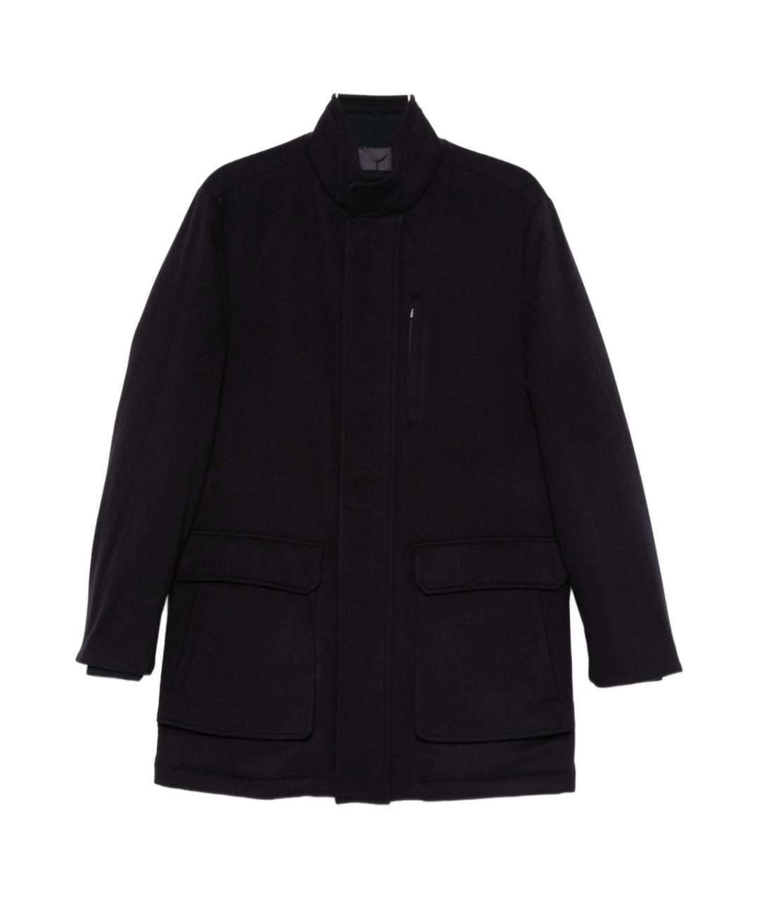 CORNELIANI Синее шерстяное пальто, фото 1