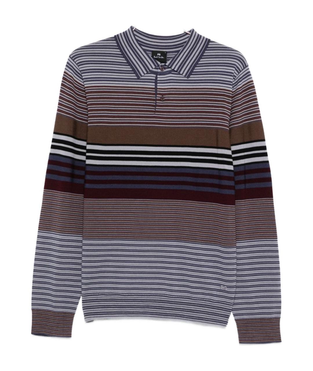 PAUL SMITH Фиолетовый шерстяной джемпер / свитер, фото 1