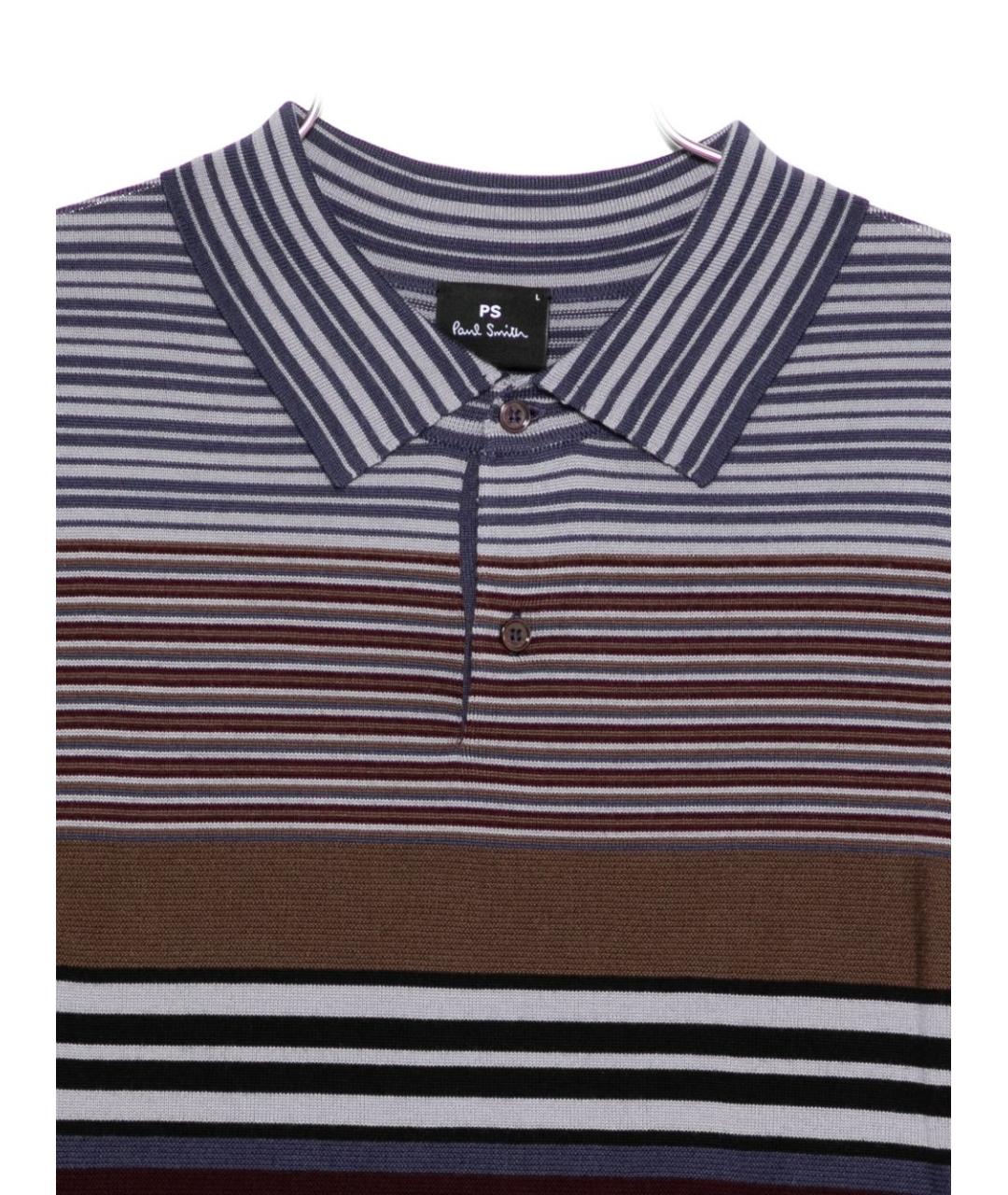 PAUL SMITH Фиолетовый шерстяной джемпер / свитер, фото 3