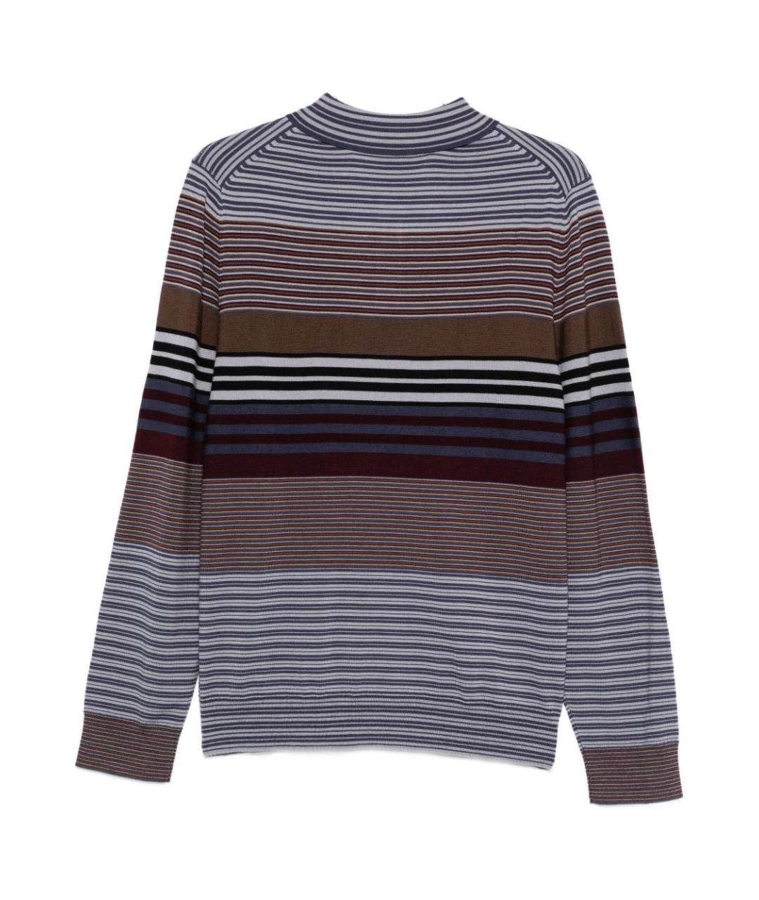 PAUL SMITH Фиолетовый шерстяной джемпер / свитер, фото 2