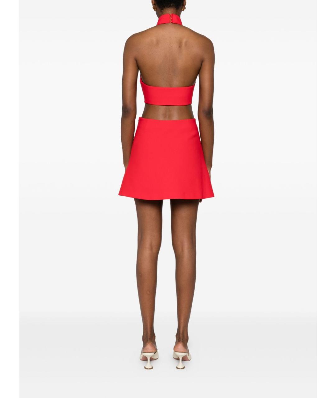 CASABLANCA Красное шерстяное платье, фото 2