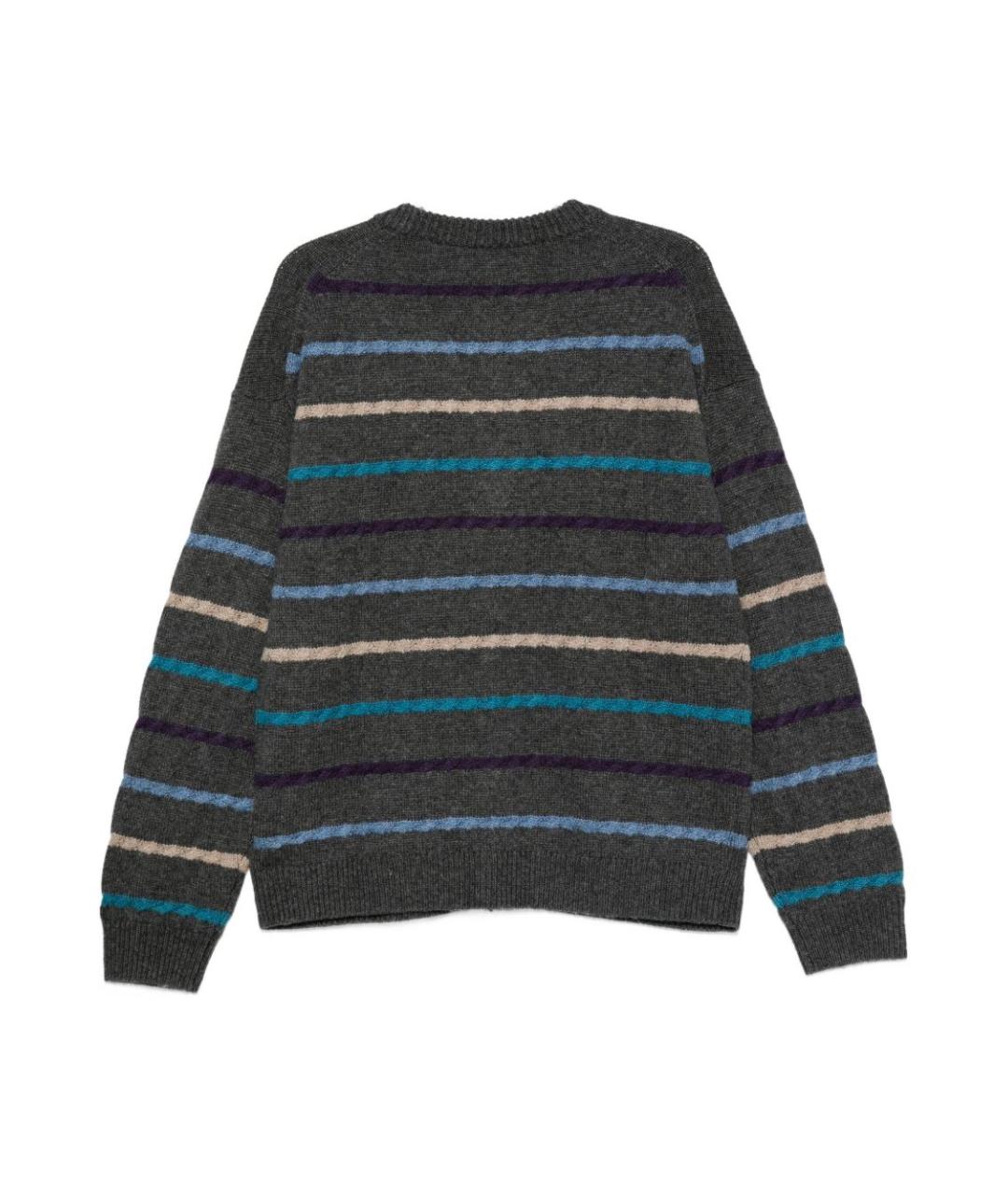 PAUL SMITH Мульти шерстяной кардиган, фото 2