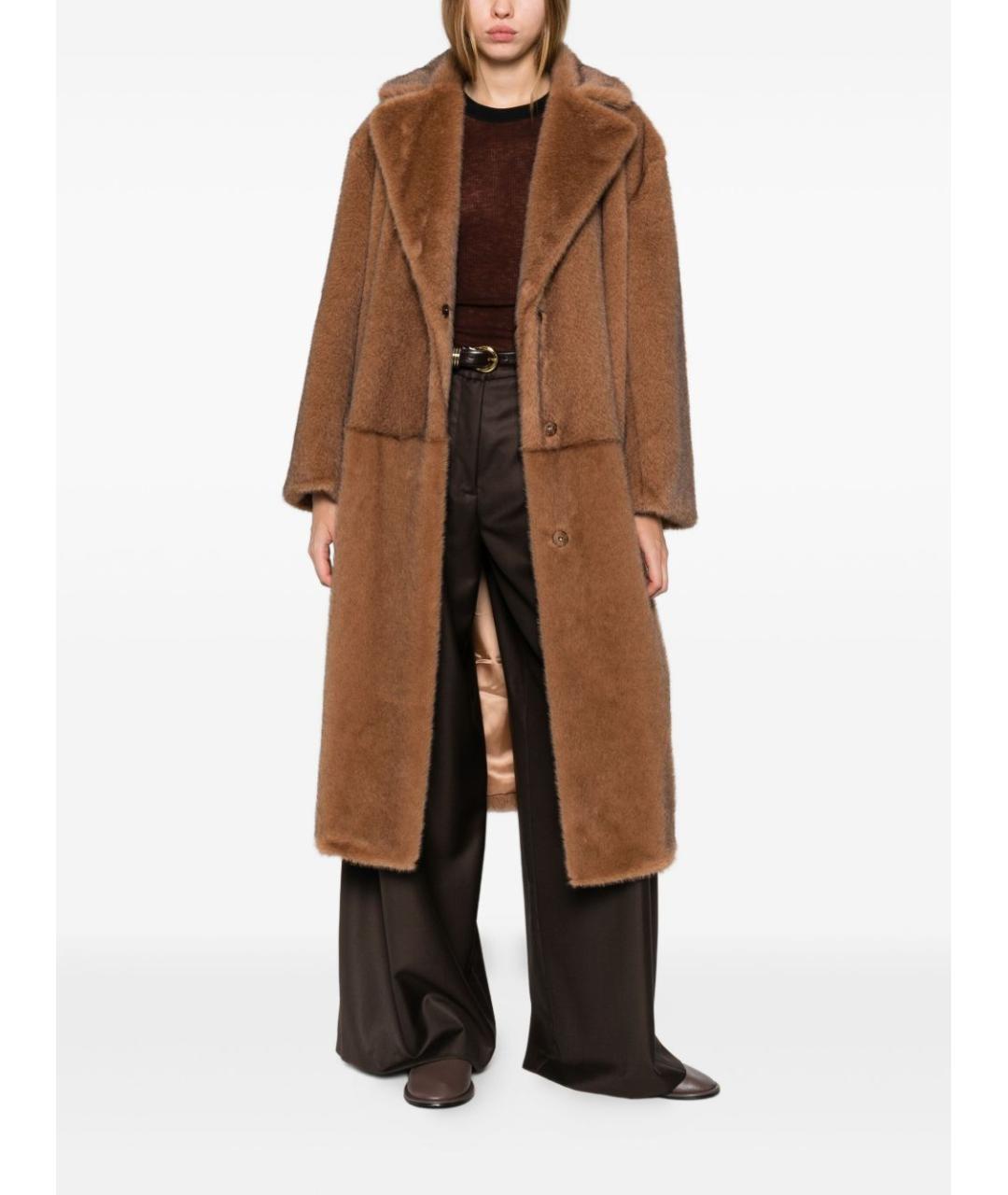 ANTONELLI FIRENZE Коричневая шуба, фото 2