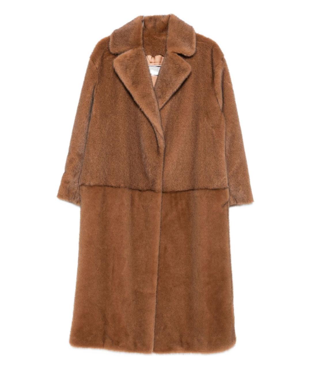 ANTONELLI FIRENZE Коричневая шуба, фото 1
