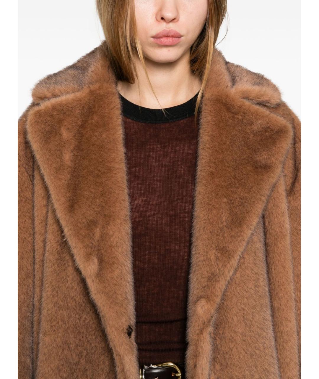 ANTONELLI FIRENZE Коричневая шуба, фото 4