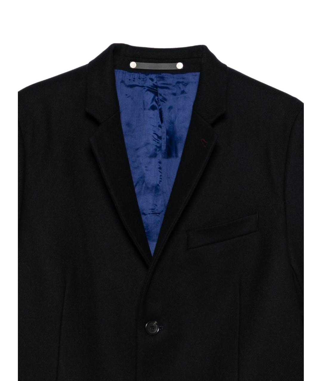 PAUL SMITH Черное вискозное пальто, фото 3