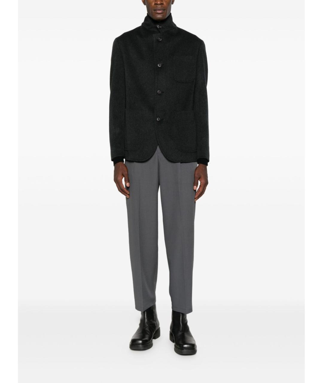 CORNELIANI Серая шерстяная куртка, фото 4