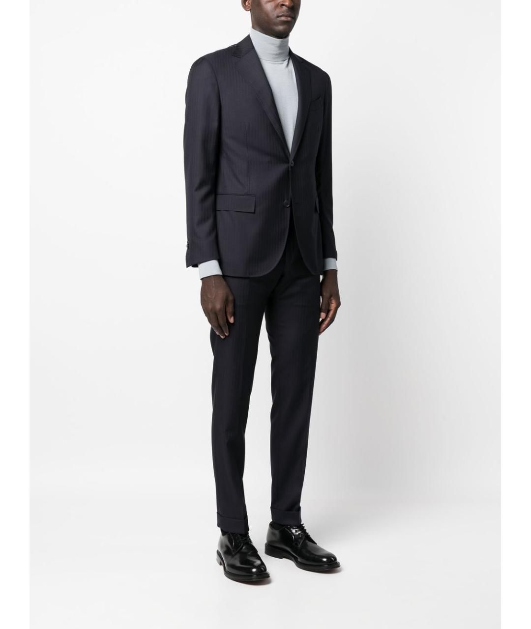 CORNELIANI Черный классический костюм, фото 4