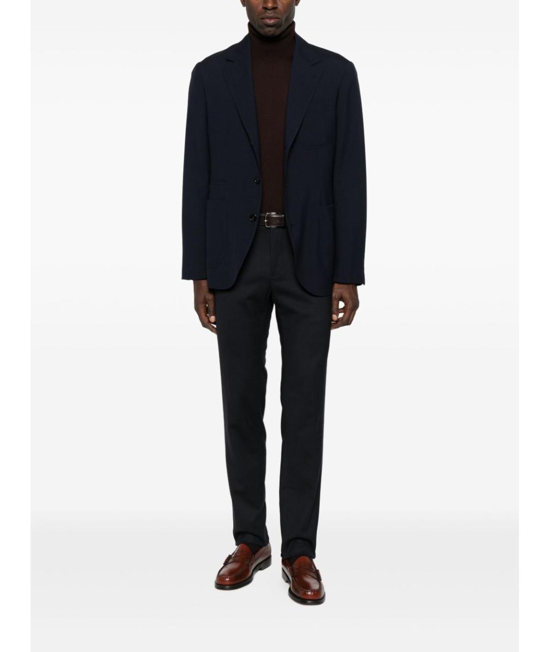 PAUL SMITH Бордовый шерстяной джемпер / свитер, фото 5