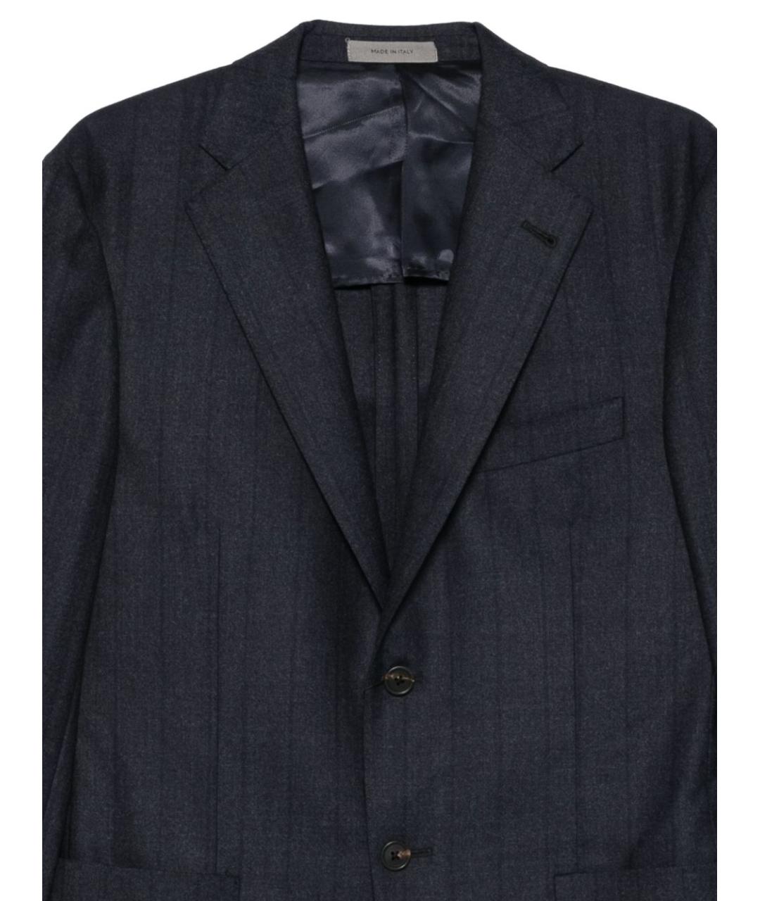 CORNELIANI Синий классический костюм, фото 3