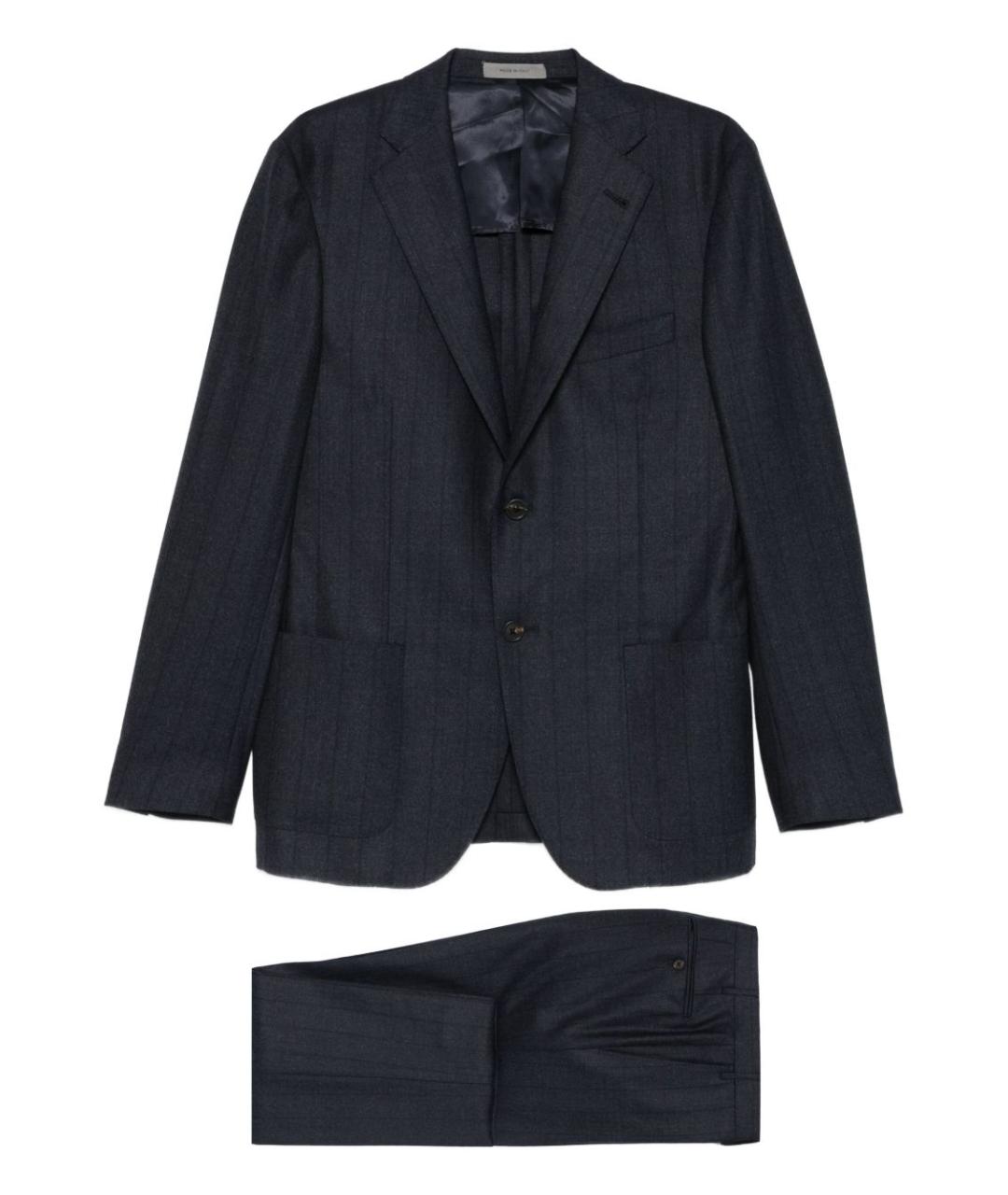 CORNELIANI Синий классический костюм, фото 1